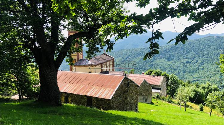 Rustico in pietra con terreno