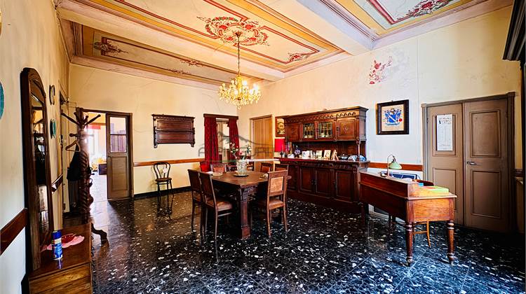 Apartment requiring modernization, featuring original period frescoes